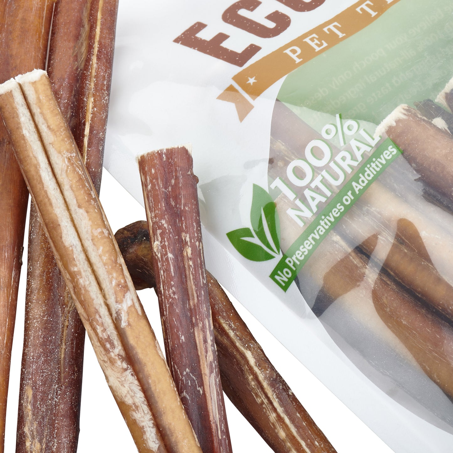 100% Natural Brazilian Bully Sticks - 1 lb Bag 10.00% Off Auto renew
